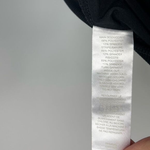 Z by Zella Womens Track Bomber Lightweight Full Zip Jacket Black Burgundy XS - Picture 11 of 16